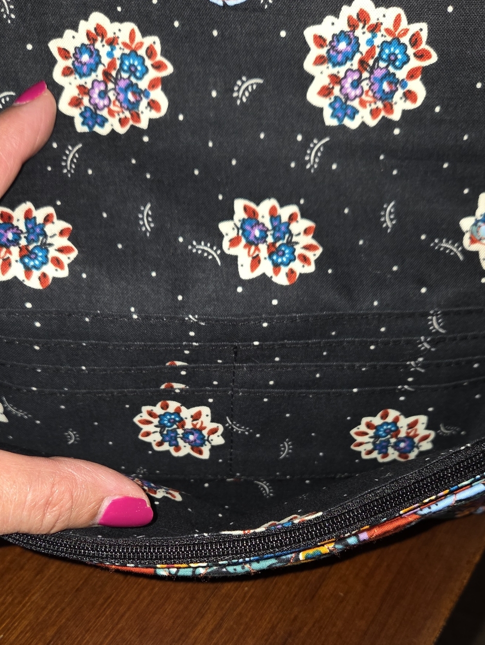 Vera Bradley Wildwood Wallet Crossbody - Picture 10 of 15